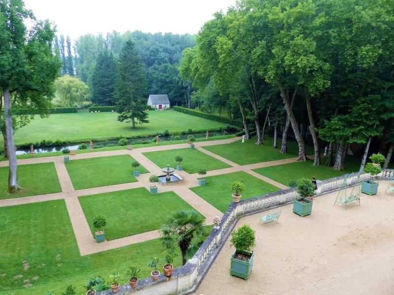 Garten vom Schloss Gaillard