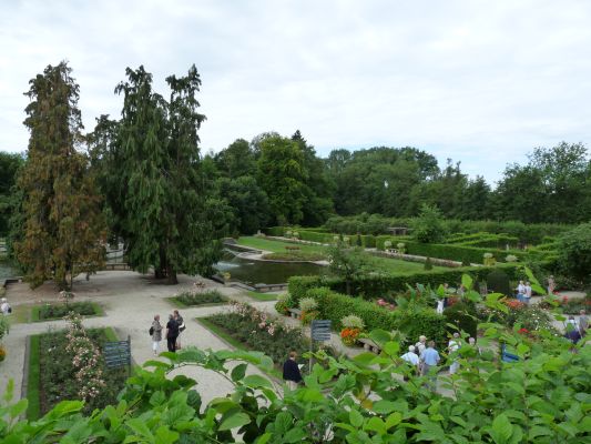 Besuch des Schlossgarten Arcen